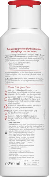 Lavera Care Szampon Color Shine & Care, wegański, 250 ml Prysznic i kąpiel Naty Shop