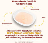 almo nature HFC Hydration Help Mokra karma dla kotów - Zupa z kurczaka i filety z kurczaka - Odpowiednia do spożycia przez ludzi, Bezglutenowa, Monoproteina, 50g, 24 sztuki, 1,2kg