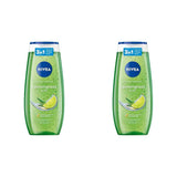 NIVEA Żel pod prysznic z trawą cytrynową i olejkiem, 250 ml Pod prysznic i do kąpieli Naty Shop 2 sztuki x 250 ml