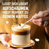 Alpro Barista Haferdrink – Zum Aufschäumen – Vegan und milchfrei – Von Natur aus lactosefrei – Rich an Ballaststoffen, Calcium und Vitaminen – 8 x 1 L – Haltbar