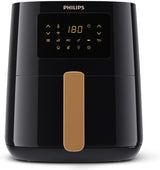 Philips 3000Er Airfryer XL - Technologia Rapid Air, smażenie do 90% mniej tłuszczu, pojemność 1,2 kg, 6,2 litra, ekran dotykowy Urządzenia Naty Shop Schwarz Połączenie bezprzewodowe 4,1 L