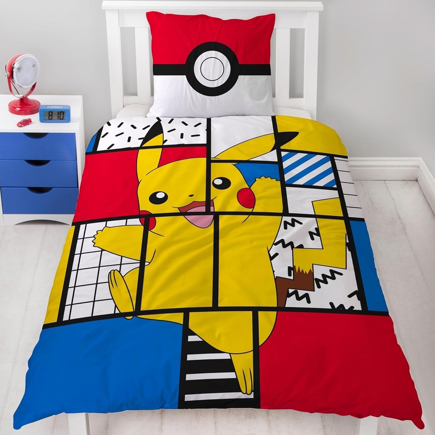 Pościel dla młodzieży i dzieci, Pikachu, 100% bawełna Pościel - dziecięca Sklep Naty