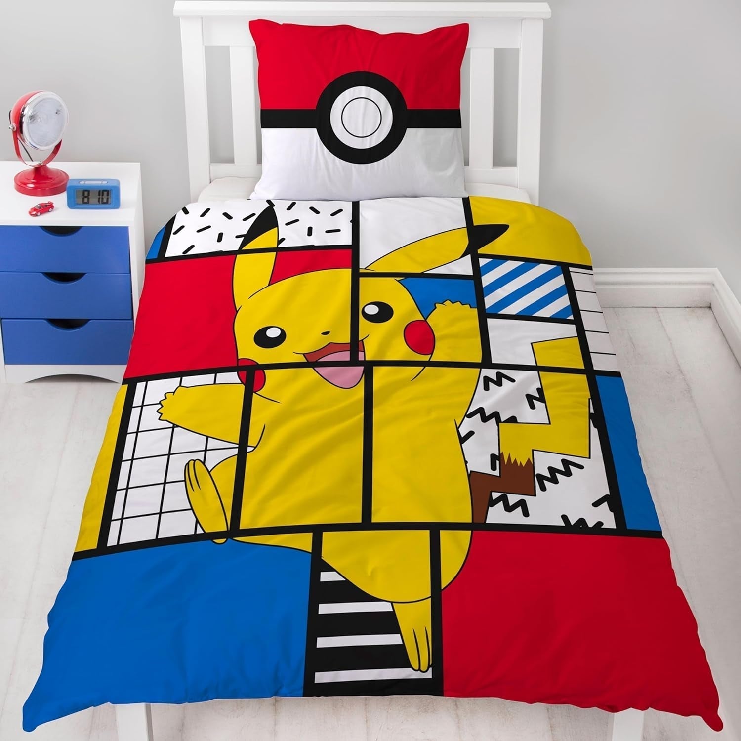 Pościel dla młodzieży i dzieci, Pikachu, 100% bawełna Pościel - dziecięca Sklep Naty