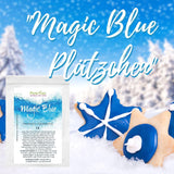Magic Blue Spirulina Naturalny barwnik spożywczy w proszku Niebieski (surowy wegański) Ciemnoniebieski do jasnego pastelowego błękitu - Fikocyjanina Algi w proszku Barwnik spożywczy - Naturalny barwnik spożywczy | Czyste 5G
