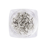 NÉONAIL Nageldekoration 3D Nail Art Schmetterlinge - Nail Charms - Nägel Selber Machen - Nails - Nageldesign Akcesoria - Nailart - Nail Art Zubehör - Nagel Deko - Nagelschmuck - Mehrfarbig