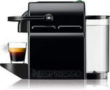 Ekspres na kapsułki Nespresso De'Longhi EN 80.B Inissia, pompa wysokociśnieniowa i funkcja oszczędzania energii, automatyczne wyłączanie po 9 minutach, pojemność filiżanki na espresso i płuco, zbiornik na wodę 0,7 l, kolor czarny
