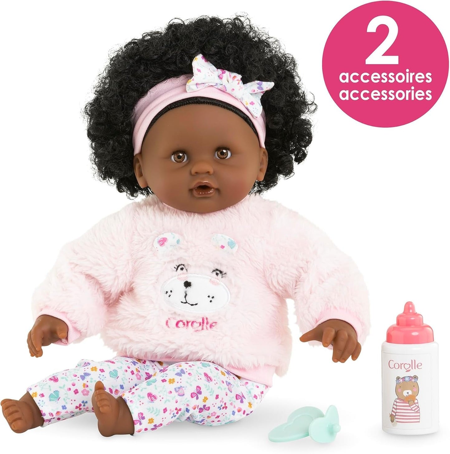 Corolle - Moja pierwsza laleczka bobas, Baby Calin Caroline, 30 cm, od 18 miesięcy, 9000100820