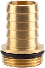 Dysza mosiężna Gardena: mosiężna złączka do zaworów stopowych i pośrednich, odpowiednia do węży 25 mm (1 cal) (7251-20)