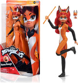 Bandai - Cudowna Biedronka - Lalka Marinette Zmiana koloru Niespodzianka - Cudowna lalka z przegubami, 26 cm + 3 niespodzianki - Losowy model - P50390 Dolls Naty Shop Rena Rouge