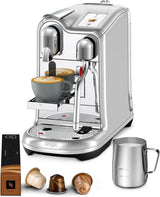 Ekspres do espresso Sage Nespresso Creatista Pro, stal nierdzewna, szczotkowana stal nierdzewna