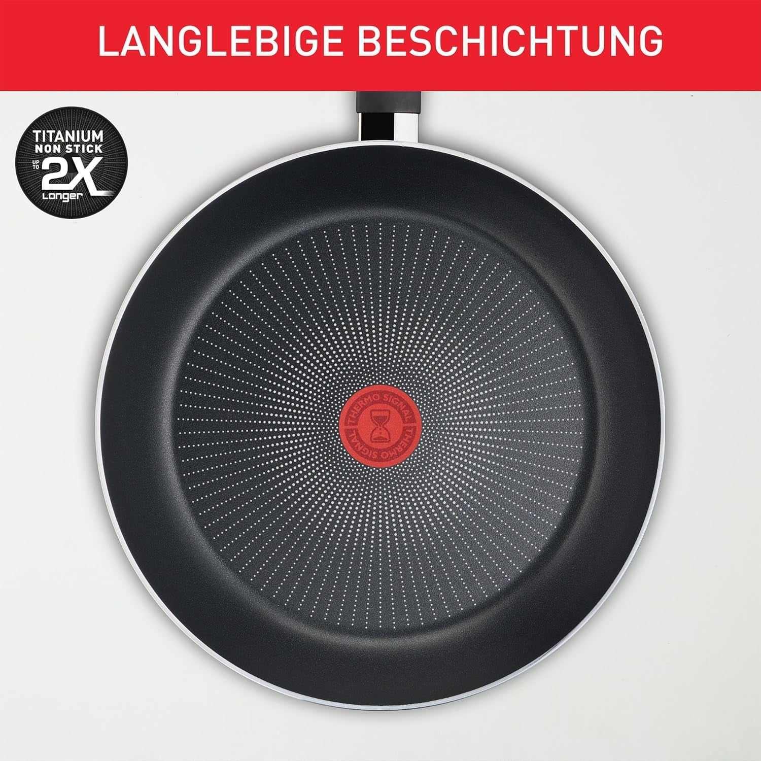 Tefal Recycled on, patelnia aluminiowa pochodząca w 100% z recyklingu, powłoka nieprzywierająca, garnki i patelnie indukcyjne Naty Shop