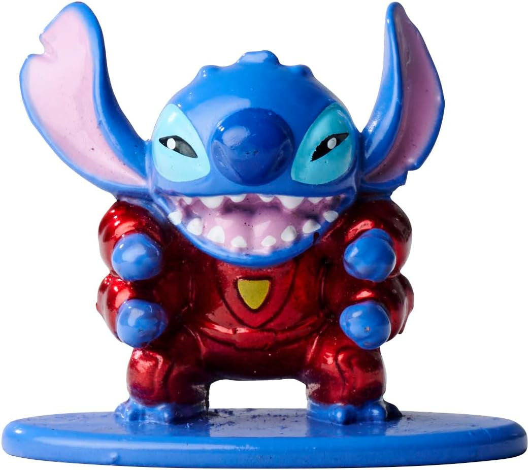 Jada Toys Disney Figurka (1X Tajemnicza figurka w opakowaniu w ciemno) - 1 niespodzianka - figurka kolekcjonerska z 12 figurek Disneya, figurka z nano metalu (4 cm) dla dzieci i fanów w wieku 3+, seria 2, czarne figurki Naty Shop