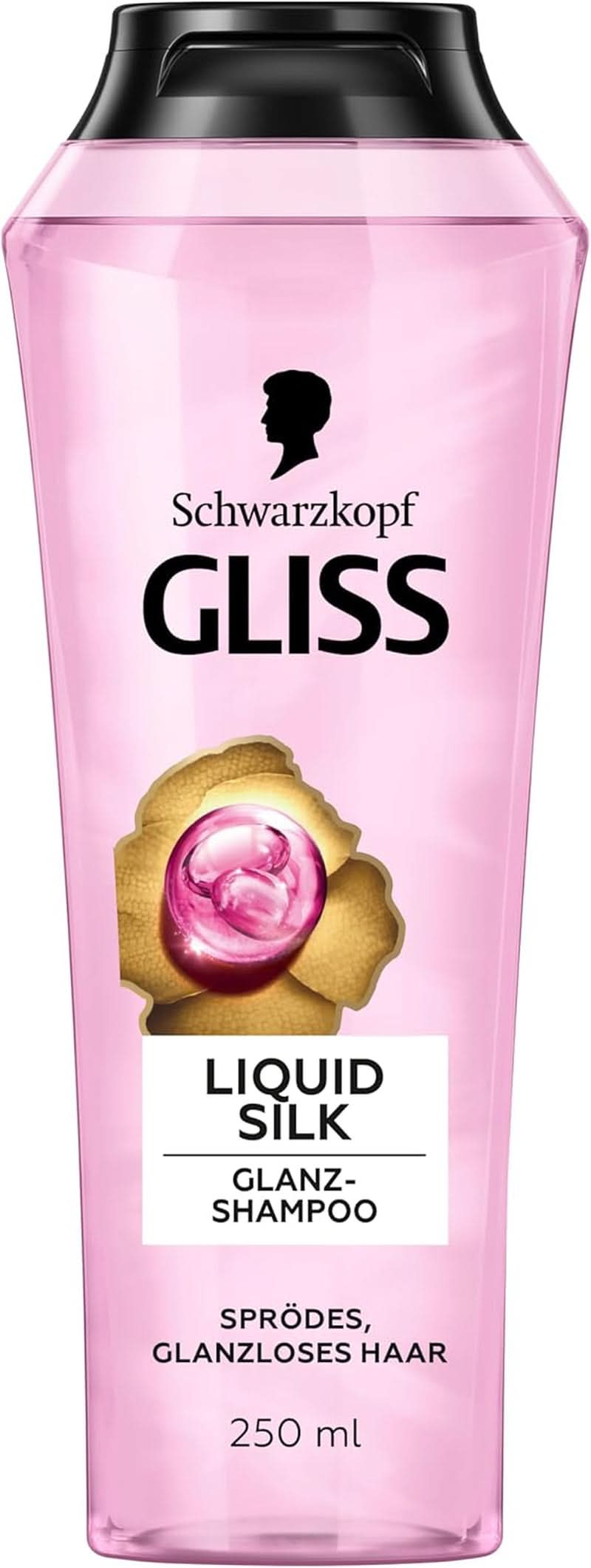 Gliss Szampon w płynie Jedwab (250 ml), do włosów delikatnych i matowych Prysznic i kąpiel Naty Shop