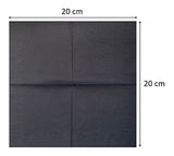 Ser22206772 Lampa wisząca Coktail, serwetka, 20 X 20, 2 warstwy, 1/4 złożenia, 100 serwetek o pojedynczych krawędziach, czerwona