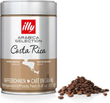 illy, Kaffeebohnen Arabica Selection Costa Rica, 100% Arabica z karmelem, Schokoladen- und Vanillenoten, süßer Gesmack, 1 dawka mit 250g