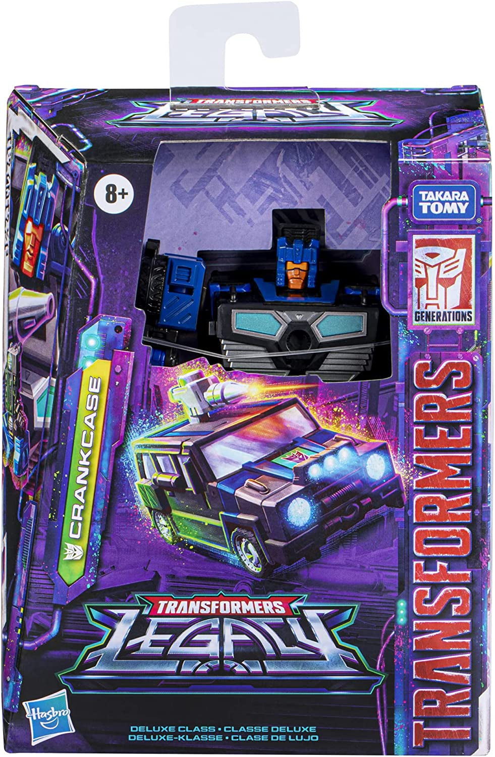 Transformers Generations Legacy Toy 14 cm duża figurka Deluxe ze skrzynią korbową, wiek 8+ Figurki Naty Shop