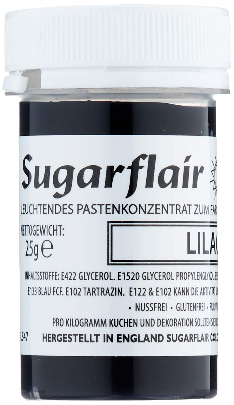 Farba żelowa do ciast firmy „Liliowy” 25 gr. Opakowanie 2 szt. (2 x 25 g)