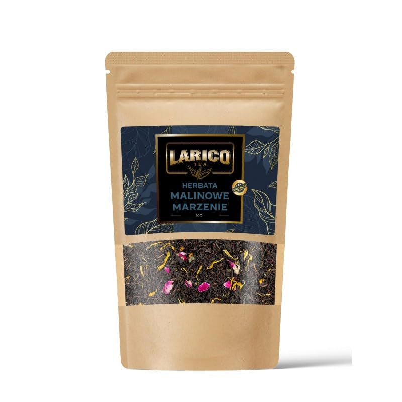 Larico Tea Naturalna herbata owocowa Früchtchen Mix Poziomki Euphorie 50 g/Najwyższej jakości herbata sypana/Naturalna herbata sypana