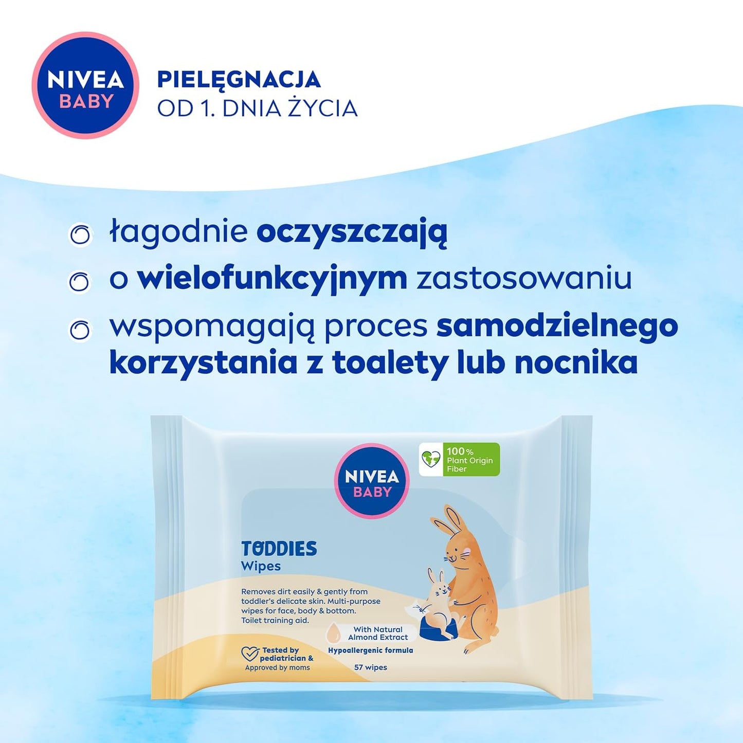 Zabawki biodegradowalne, 1 x 57 szt.