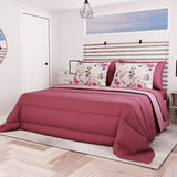 PETTI Artigiani Italiani - Kołdra zimowa na łóżko podwójne, maxi, monochromatyczna, dwustronna, biała, szara, 100% Made in Italy Kołdry i kołdry Naty Shop Plum Rozmiar łóżka 100X200: [Kołdra 170 X 260 Cm]