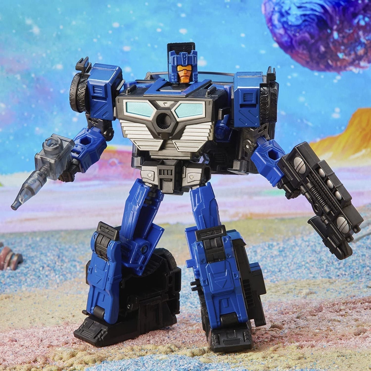 Transformers Generations Legacy Toy 14 cm duża figurka Deluxe ze skrzynią korbową, wiek 8+ Figurki Naty Shop