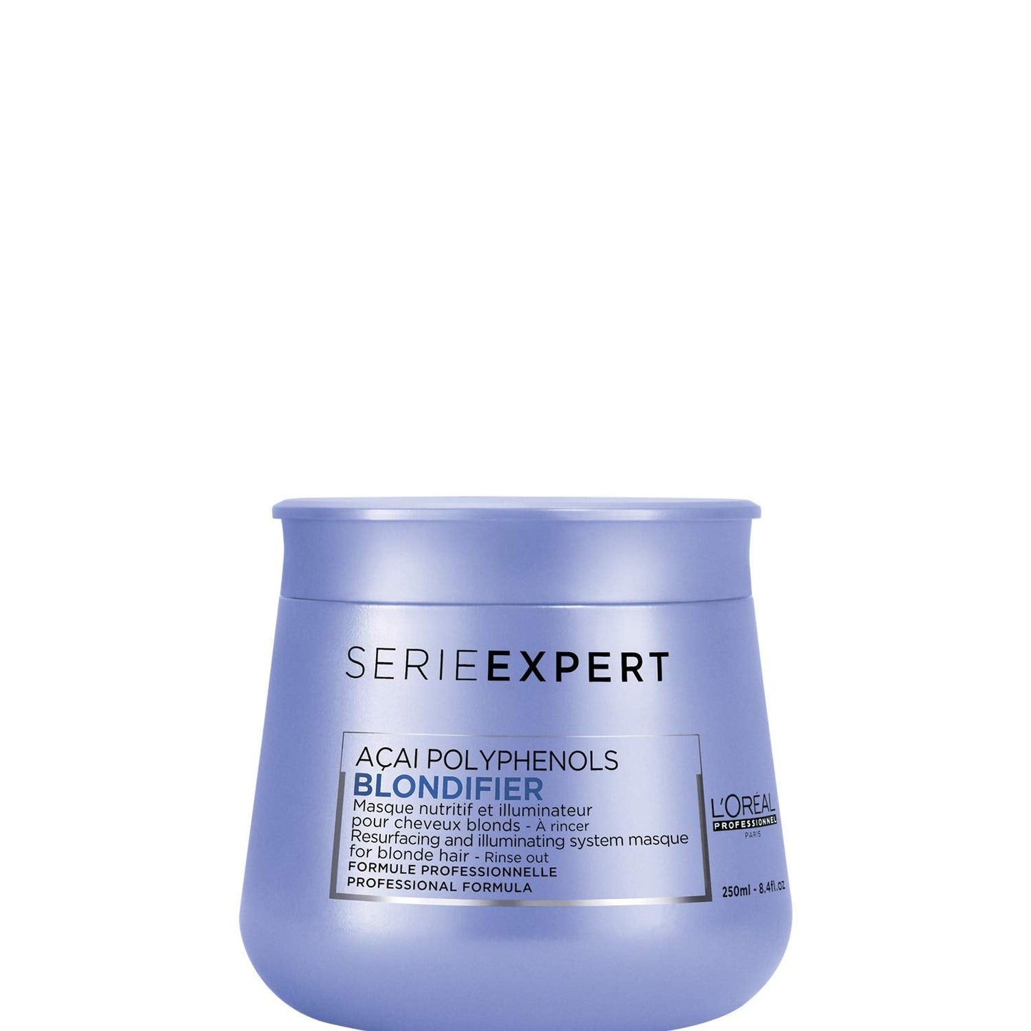 L'Oréal Professionnel | Odżywcza maska ​​do włosów blond i rozjaśnianych, ekstrakt z owoców Açai, Serie Expert, maska ​​do blond Maska do włosów Naty Shop Blondifier Mask Old