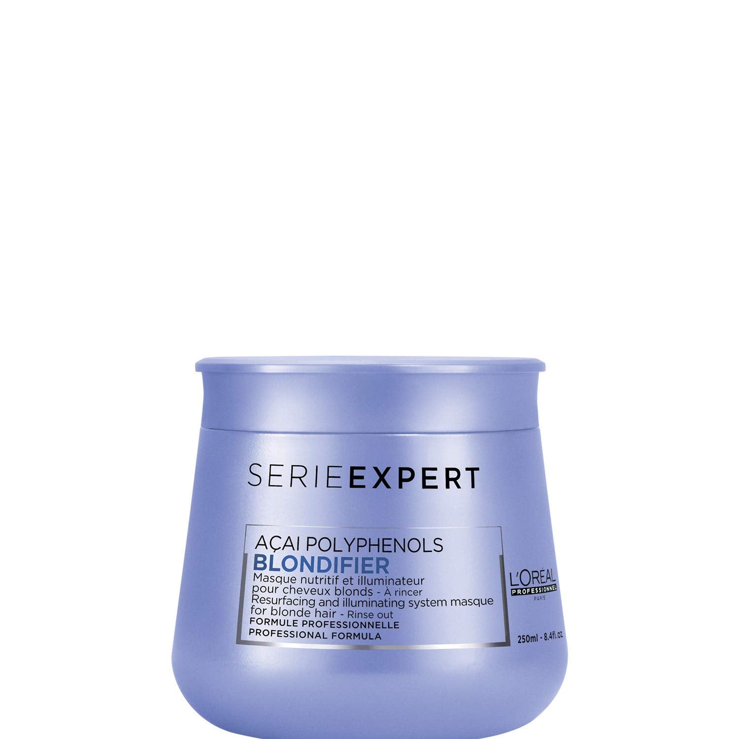 L'Oréal Professionnel | Odżywcza maska ​​do włosów blond i rozjaśnianych, ekstrakt z owoców Açai, Serie Expert, maska ​​do blond Maska do włosów Naty Shop Blondifier Mask Old