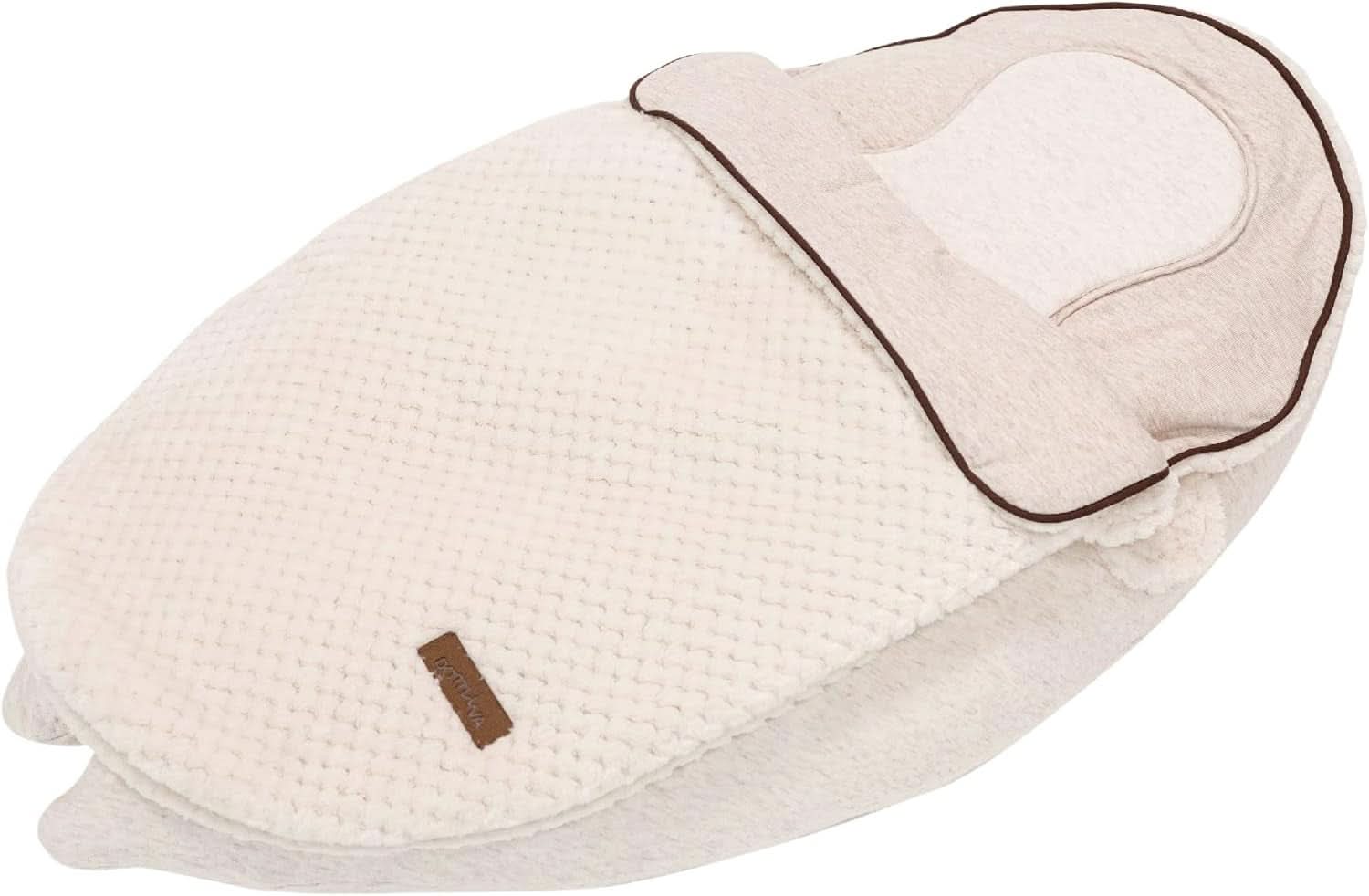 Wielofunkcyjna poduszka do karmienia 4 w 1, Soft Nova, beżowa, pojedyncza poduszka: 202 cm, fotel, 40 X 75 X 22 cm Akcesoria Żywność i karmienie piersią Sklep Bebe Naty