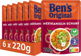 BEN'S ORIGINAL™ Meksykański ryż ekspresowy 6 x 220g