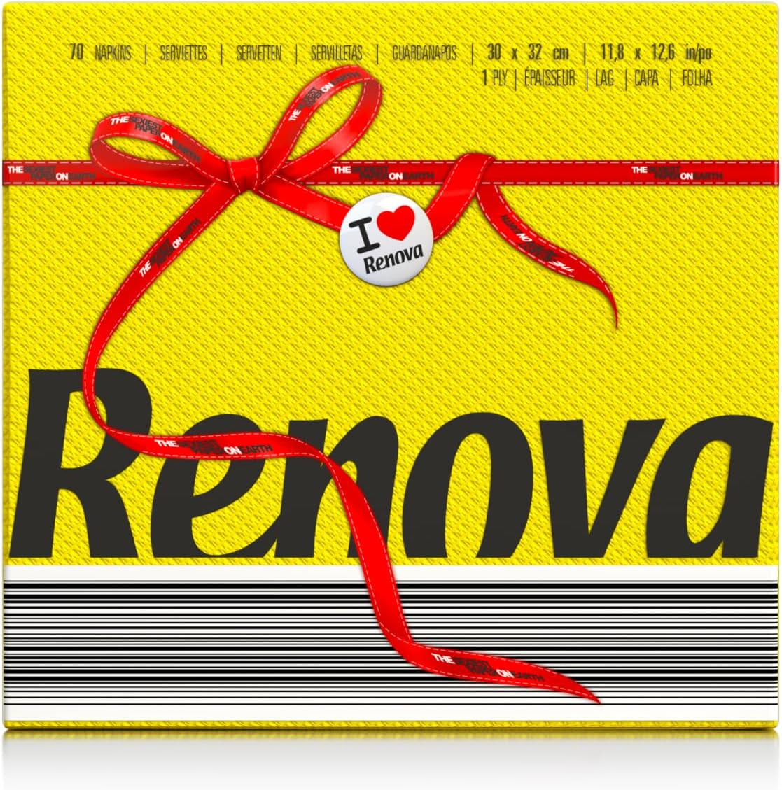 Serwetki papierowe Renova, 70 sztuk, 128 GB