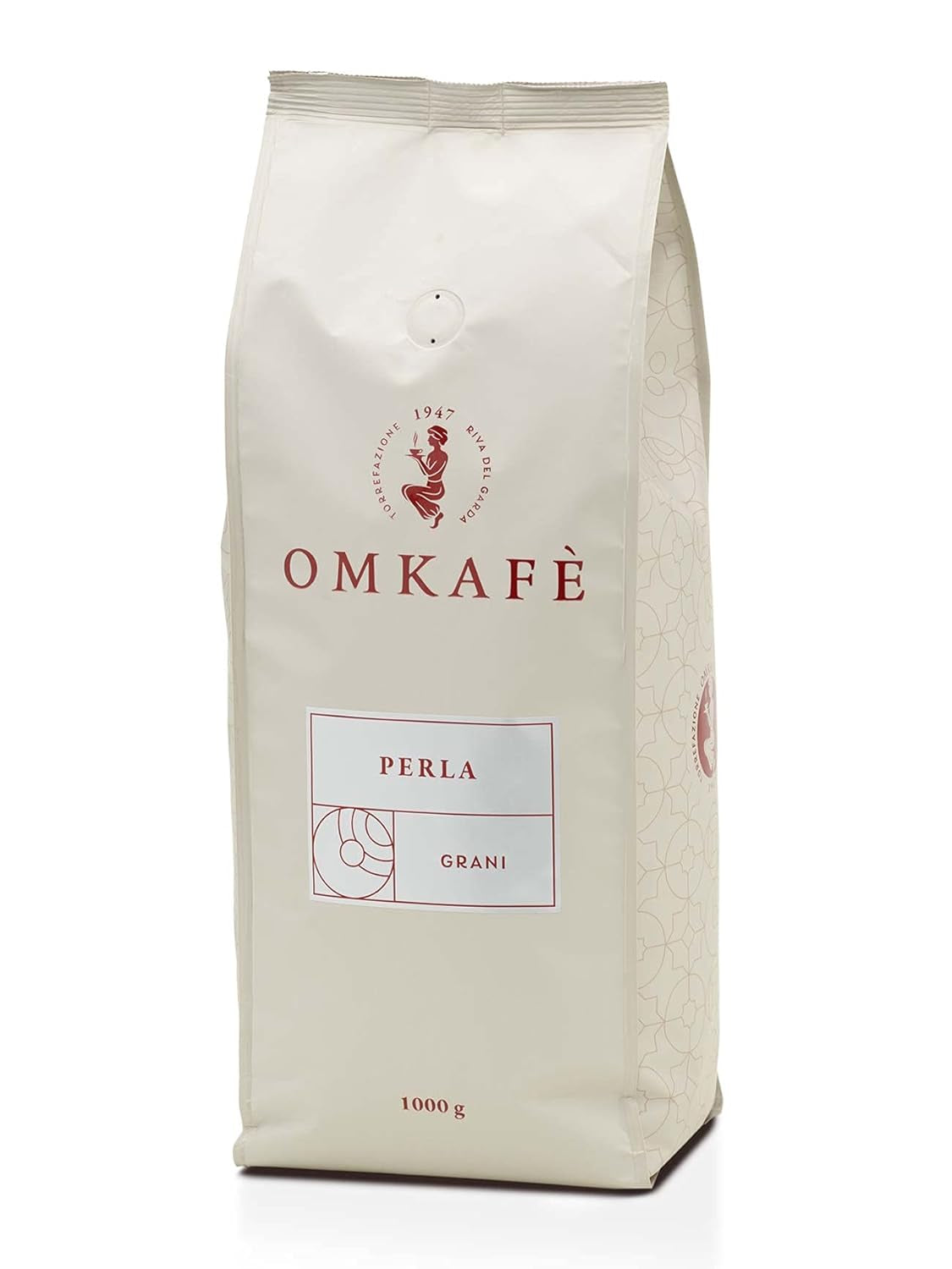 Nowe ziarna kawy Perla | Przyjemność picia kawy jak we Włoszech | Włoska rodzinna piekarnia, Waga: 3 x 1 kg