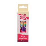 Funcakes Food Color Gel Violet: Wysoce skoncentrowany barwnik spożywczy do ciast, śmietany, fondantu i marcepanu. Łatwe dozowanie. Pojedyncza kropla pozwala uzyskać żywe kolory. Halal. 30 gr.