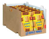 LEIBNIZ Minis Choco Opakowanie zbiorcze 12 małych, chrupiących ciasteczek z mlecznej czekolady do przechowywania lub sprzedaży (12 x 125 g)