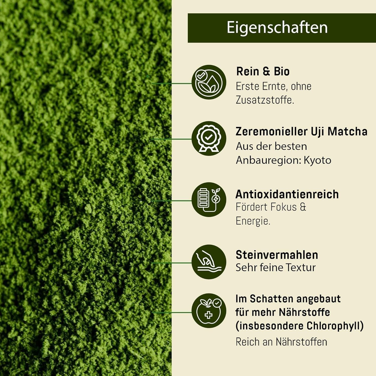 Ceremonial Grade UJI - Pudełko 30g - Bio - 100% japońska Matcha - Pierwsze zbiory - Czysta Matcha - Mielona