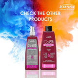 Joanna Ultra Color - Różowa odżywka koloryzująca do włosów blond i jasnych - Pastelowy róż - Naturalny połysk - Usuwa żółty odcień z włosów szaro-blond - Efekt tymczasowy - 150 ml Farba do włosów Naty Shop