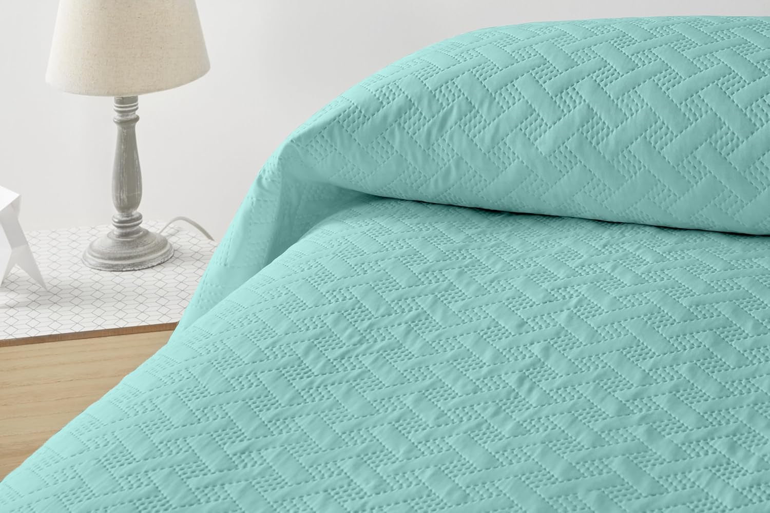 LISO - Narzuta na 105 cm - Bouti Narzuta na łóżko - Wiosna i lato - 200X260 cm - Różowe łóżka i koce Besuche den Degrees home-Store Pozdrowienia Łóżko 180 cm