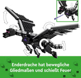 LEGO Minecraft Smok końca i statek końcowy Zestaw zabawkowy i odkrywczy Gra wideo Zestaw do budowania Zestaw przygodowy dla chłopców i dziewcząt w wieku 8 lat 21264 Zestawy do budowania Zobacz sklep LEGO