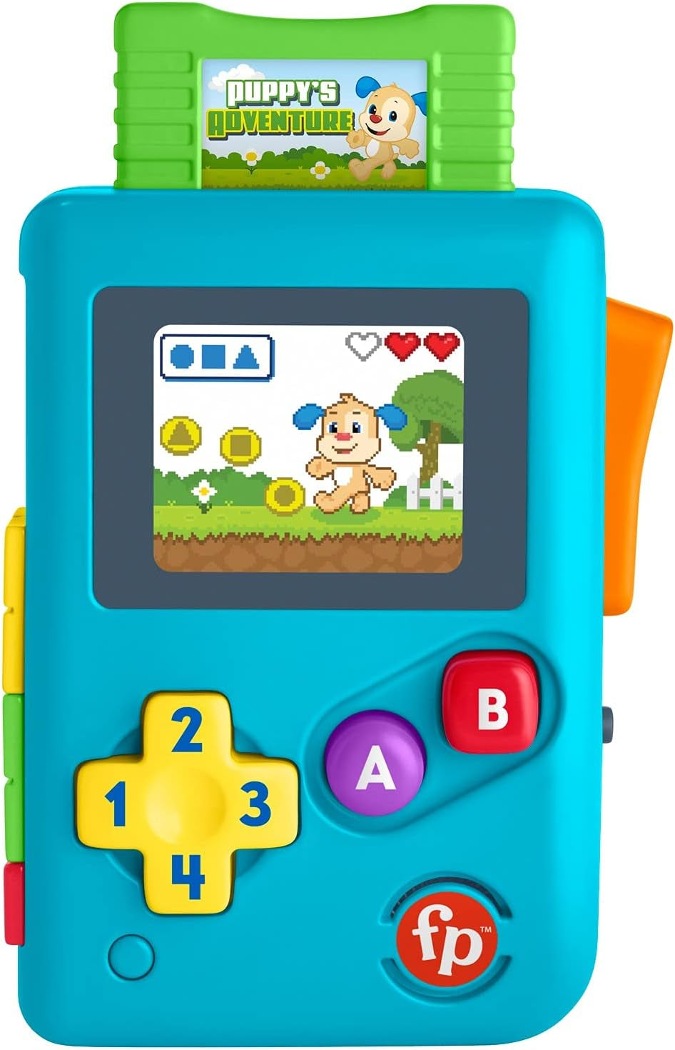 Fisher-Price HBC86 - Zabawa edukacyjna Lil' Gamer, muzyczna zabawka do nauki i aktywności, wersja niemiecka, dla niemowląt i małych dzieci od 6 do 36 miesięcy Baby Toys Naty Shop United Kingdom Multi