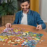 Ravensburger Puzzle 12000832 - Pokémon Adventure - 1000-elementowe puzzle Pokémon dla dorosłych i dzieci powyżej 14. roku życia Puzzle Naty Shop