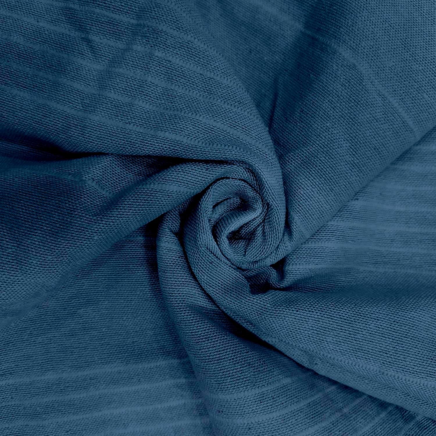 Soleil D'Ocre Adele, Zygzakowata okładka, zrzucona z sofy, Polycoton, niebieska, 220 x 240 cm Kołdry i kołdry Naty Shop