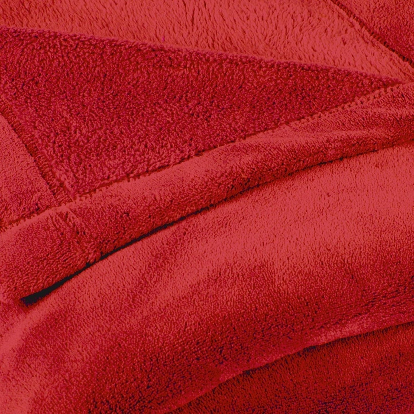 Puszysty koc Celinatex XXL 220 X 240 cm czerwony koc na sofę ciepły koc miękki polar z mikrofibry Oeko-Tex Montreal Łóżka i narzuty Besuche den CelinaTex-Store