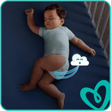 Pieluszki Pampers 81657566 Spodnie Baby-Dry, białe
