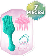 Ariel Just Play Disney Princess Hair Head 20 cm z akcesoriami 7-częściowy zestaw Rude włosy – zabawka dla dzieci w wieku 3 lat i więcej