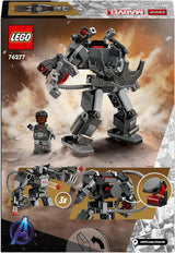 LEGO Marvel War Machine Mech 3-strzałowy superbohater Zabawka do zbudowania dla dzieci MCU Legendarna figurka na prezent dla chłopców i dziewcząt w wieku 6 lat 76277 Zestawy do budowania Szukaj sklepu LEGO