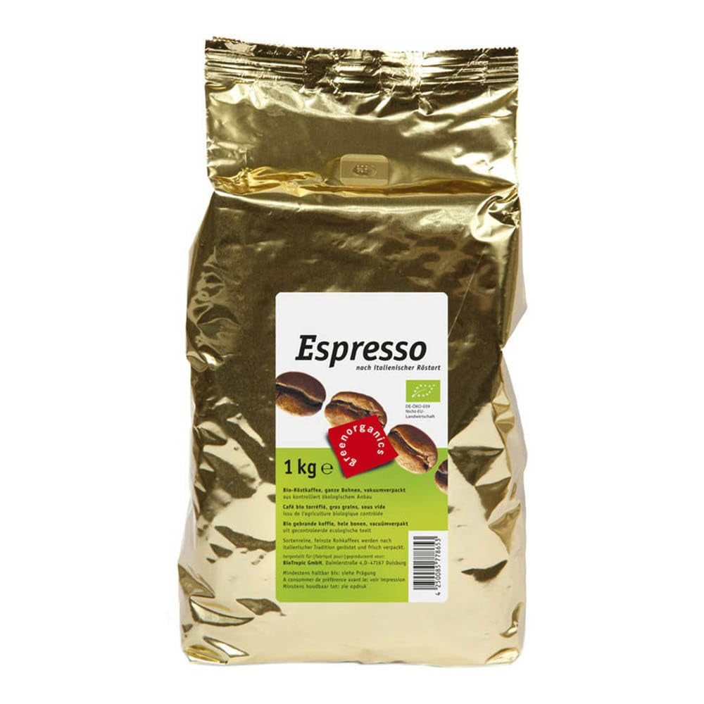 Espresso Green Organics, całe ziarna, 1kg (4)