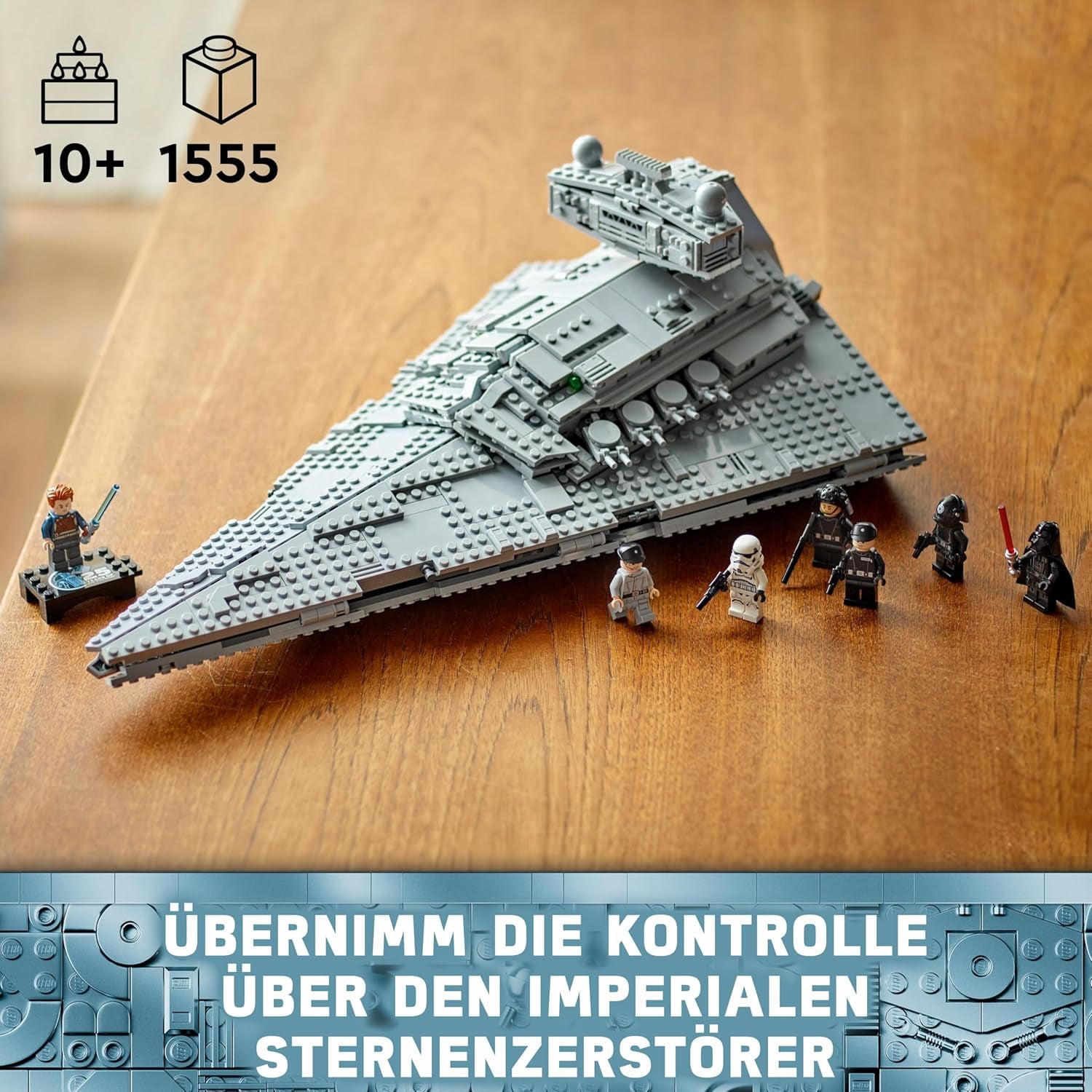 LEGO Star Wars Imperialny gwiezdny niszczyciel, zestaw statku kosmicznego, zabawka do budowania, zestaw Dartha Vadera i Cala Kestisa, prezent urodzinowy dla chłopców, dziewcząt i fanów 75394 Zestawy do budowania w sklepie LEGO