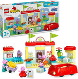 LEGO DUPLO 10434 Supermarket Peppy: kreatywna zabawka edukacyjna i zestaw do zabawy, prezent dla chłopców i dziewcząt od 2. roku życia, zachęca do zręczności. Zestawy do budowania Besuche den LEGO-Store Domyślny tytuł