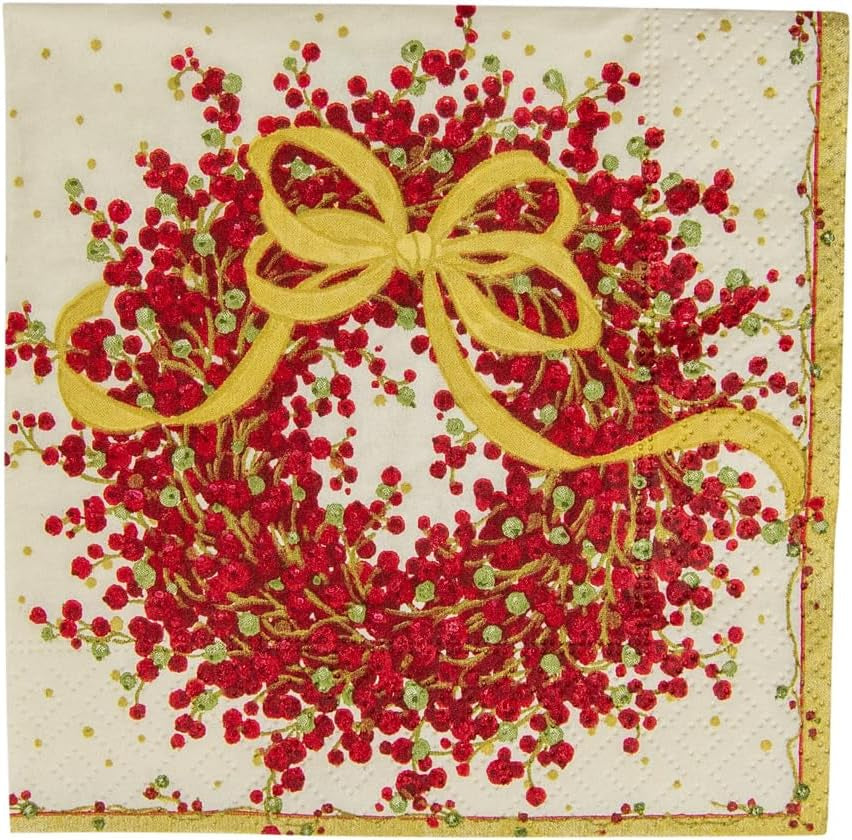 8070C Trójwarstwowe serwetki papierowe, 20 sztuk, 25 X 25 cm, Pepperberry
