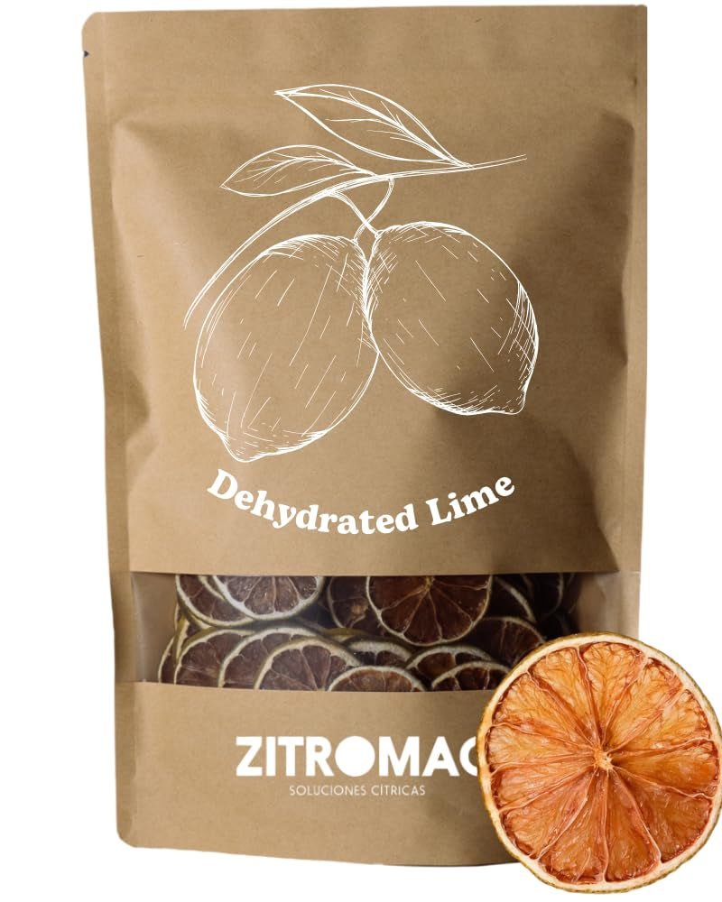 200gr Suszona limonka do koktajli|suszone owoce do bezcukrowych koktajli, dekoracji, wypieków, świąt Bożego Narodzenia, napojów, herbaty|100% naturalna Suszona limonka do ginu, wieczornego koktajlu Produkty suszone Naty Shop Limonki 100Gr