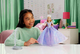 Mattel Wicked: część 2 autorstwa Universal Pictures Glinda Deluxe Doll z odpinanym strojem i 3 akcesoriami, inspirowana filmem, JFM13, [wielokolorowy]